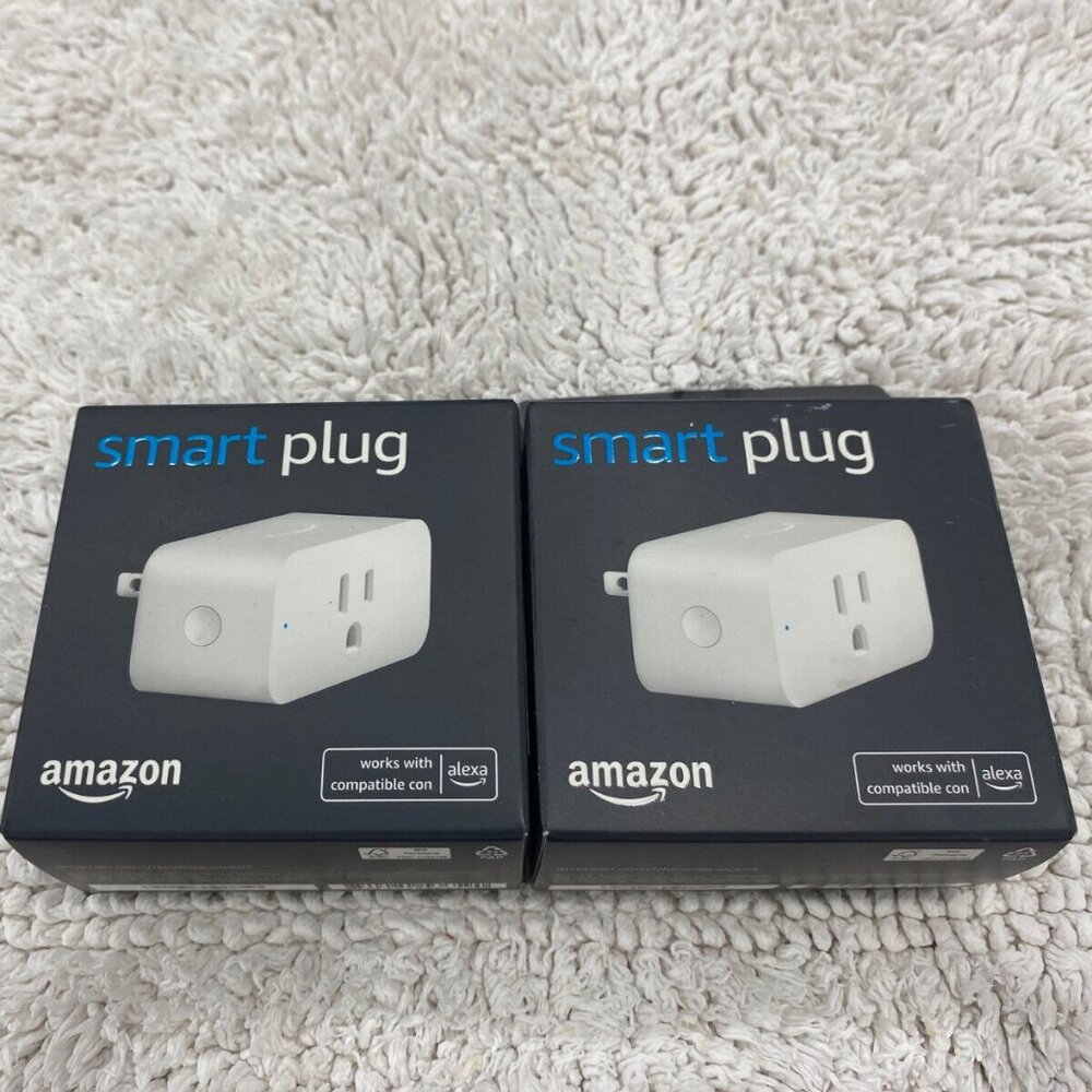 Two (2) Amazon Smart Plug - Brand New in Original Packaging